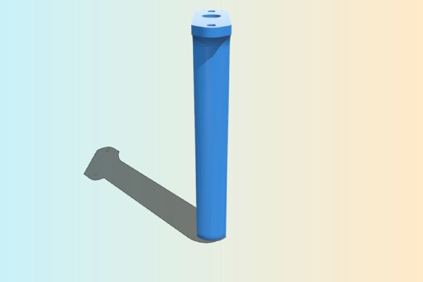Filament Wall Mount and v2 | 3d print model
