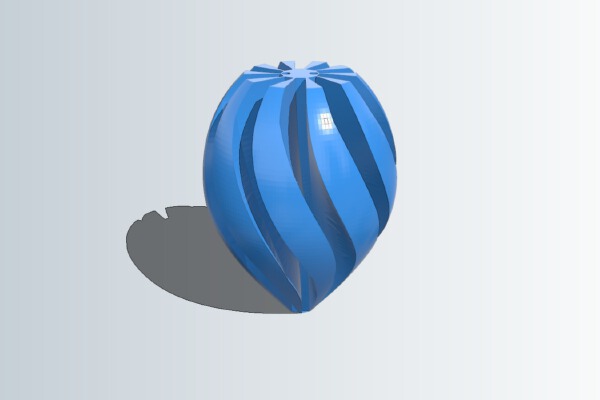 Xmas Tree Ornament - Vladimir M. | 3d print model