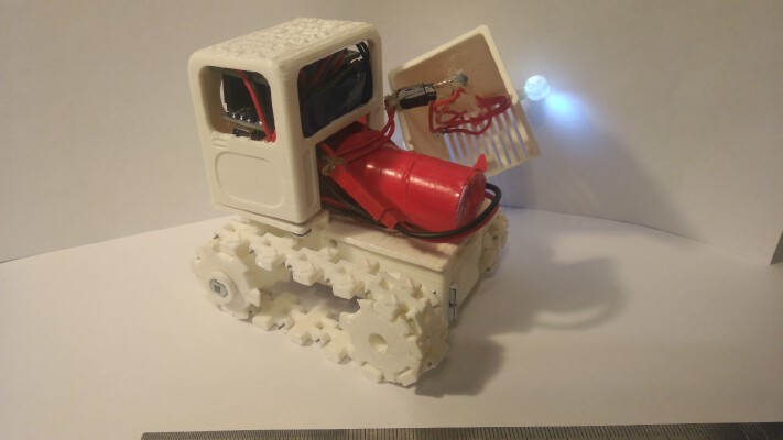 Mini RC tractor | 3d print model
