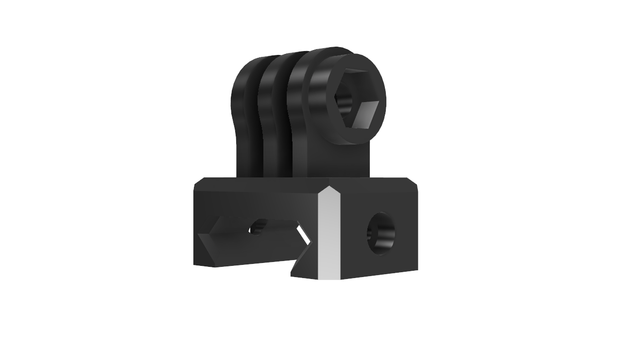 picatinny rail mount for GoPro