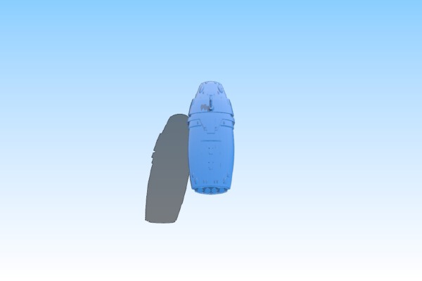 MC75 Star Cruiser (Profundity) | 3d print model