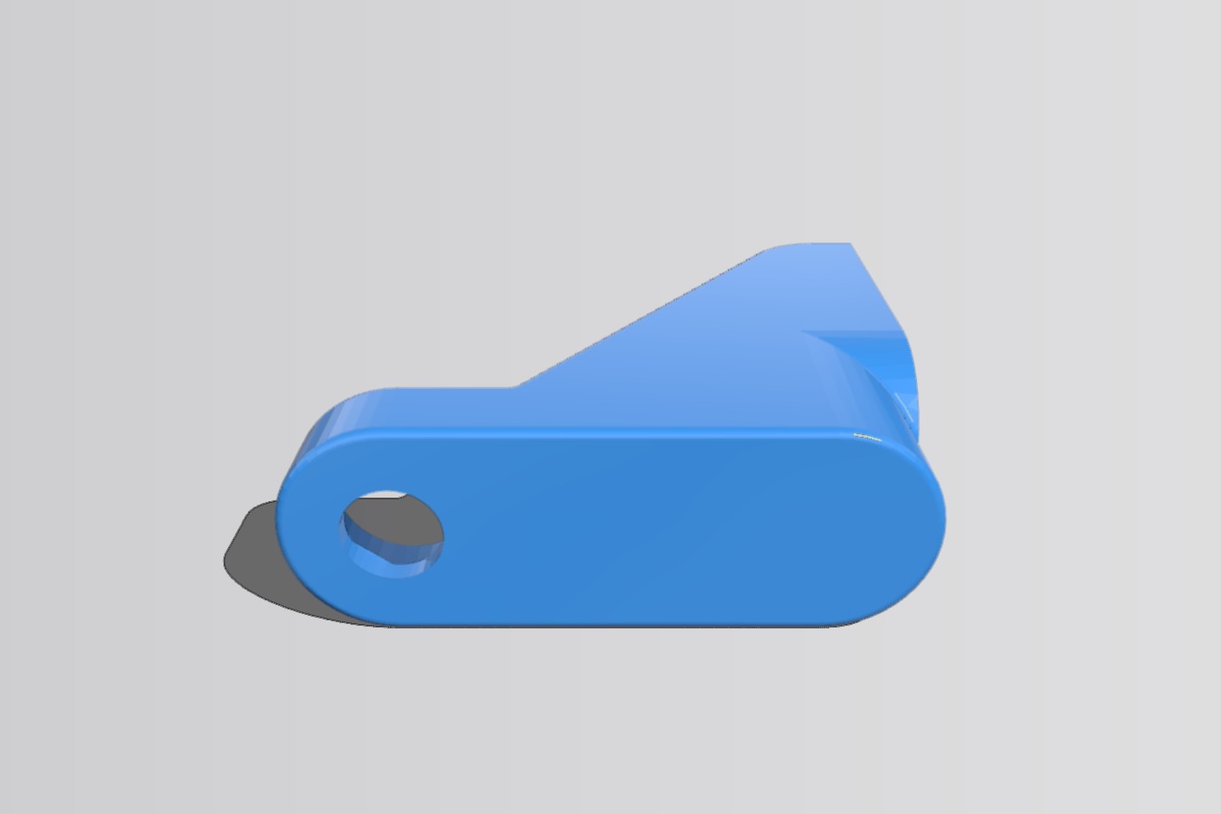 Glass bed magnetic hold down brackets.