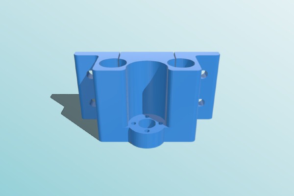 Ø52 Spindle Holder Adapter - 2417 Mini CNC | 3d print model