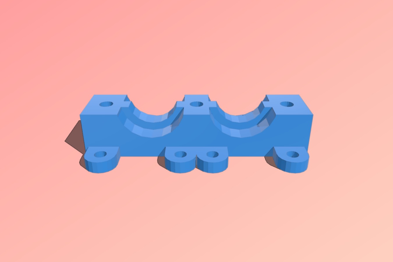 Dual i3 Bowden JHead Hotend Mount