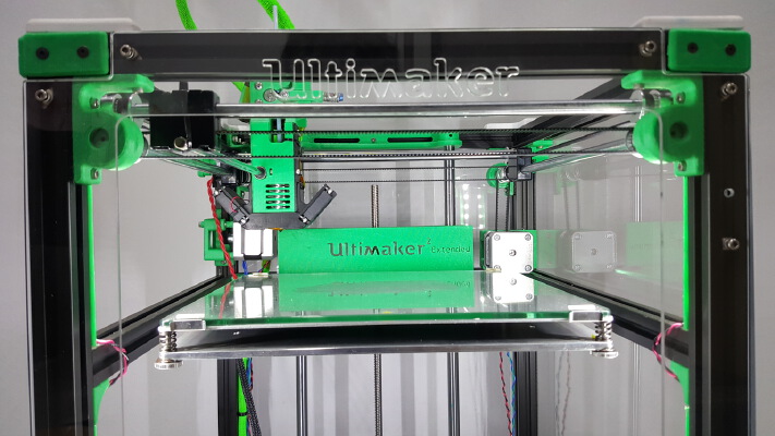 Ultimaker 2 Extended Aluminum Extrusion Back Cover | 3d print model