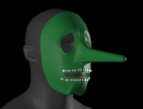 Slipknot Chris Fehn AHIG Mask | 3d print model