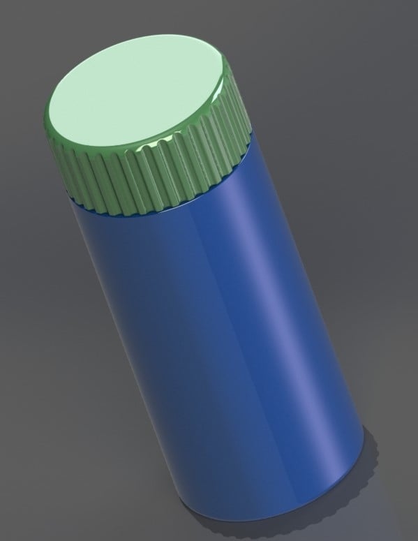Screw Top Container and Lid