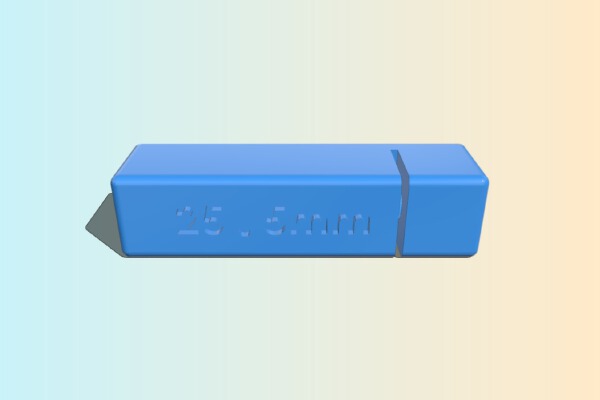 Cut PTFE 25.5mm | 3d print model
