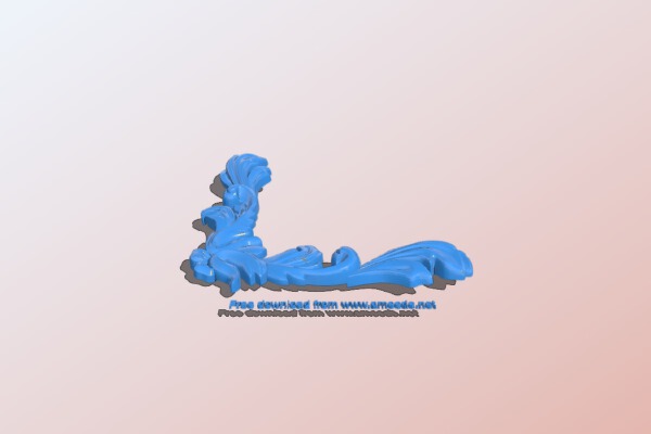 Pattern in the corner | 3d print model