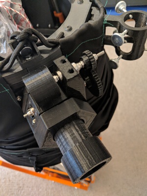 Crayford Focuser with Gear | 3d print model