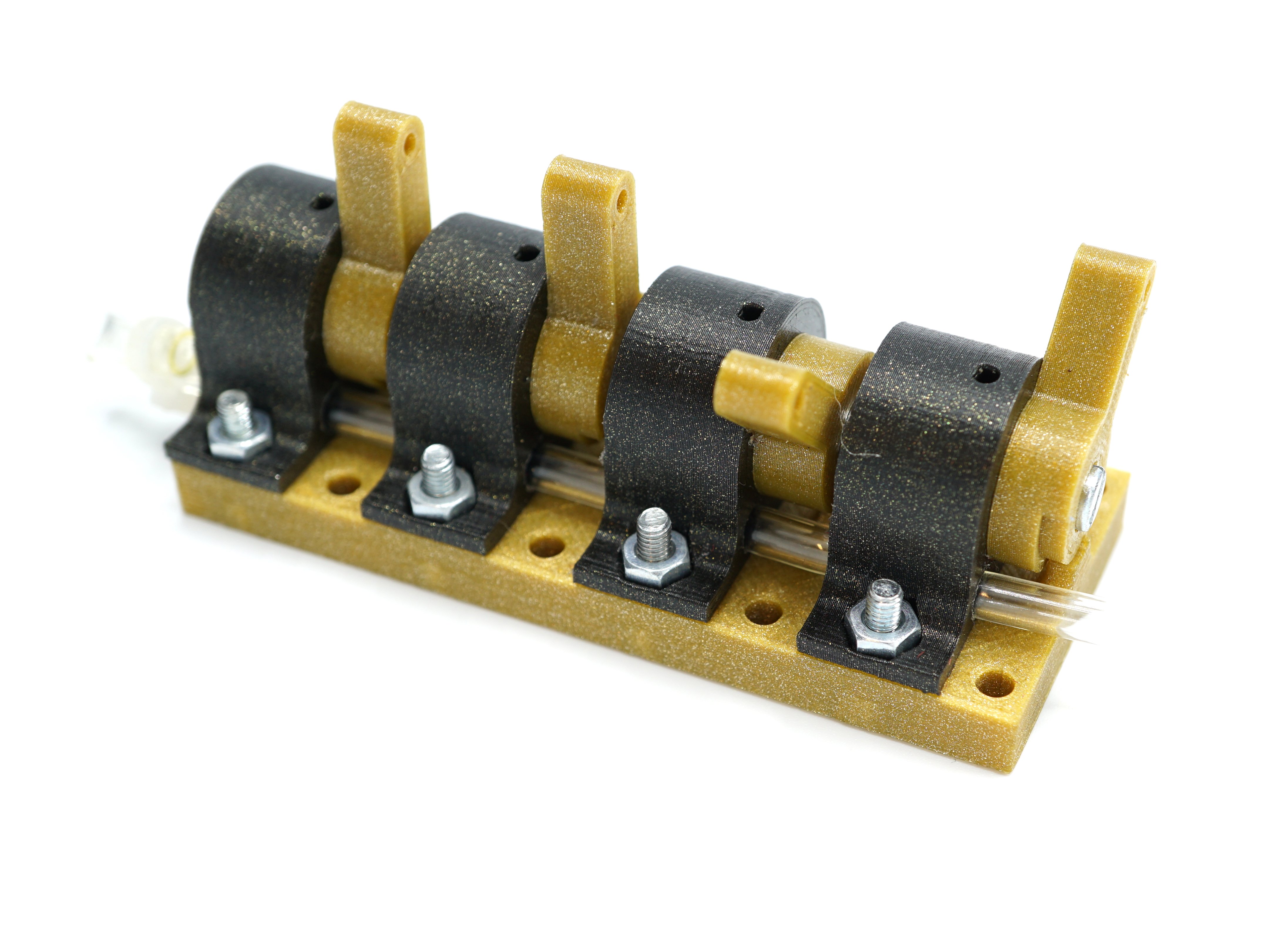 Pneumatic 5_3-way valve (manual)