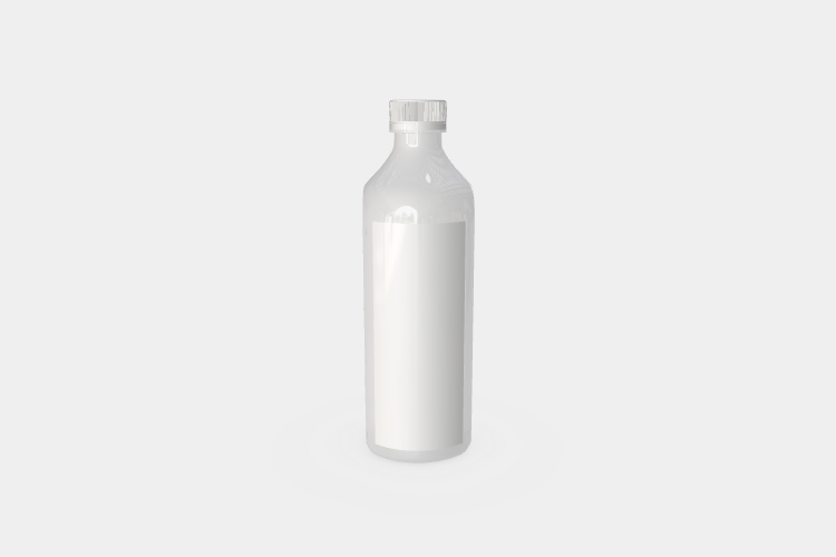 Disposable Mineral Water Bottle Mockup