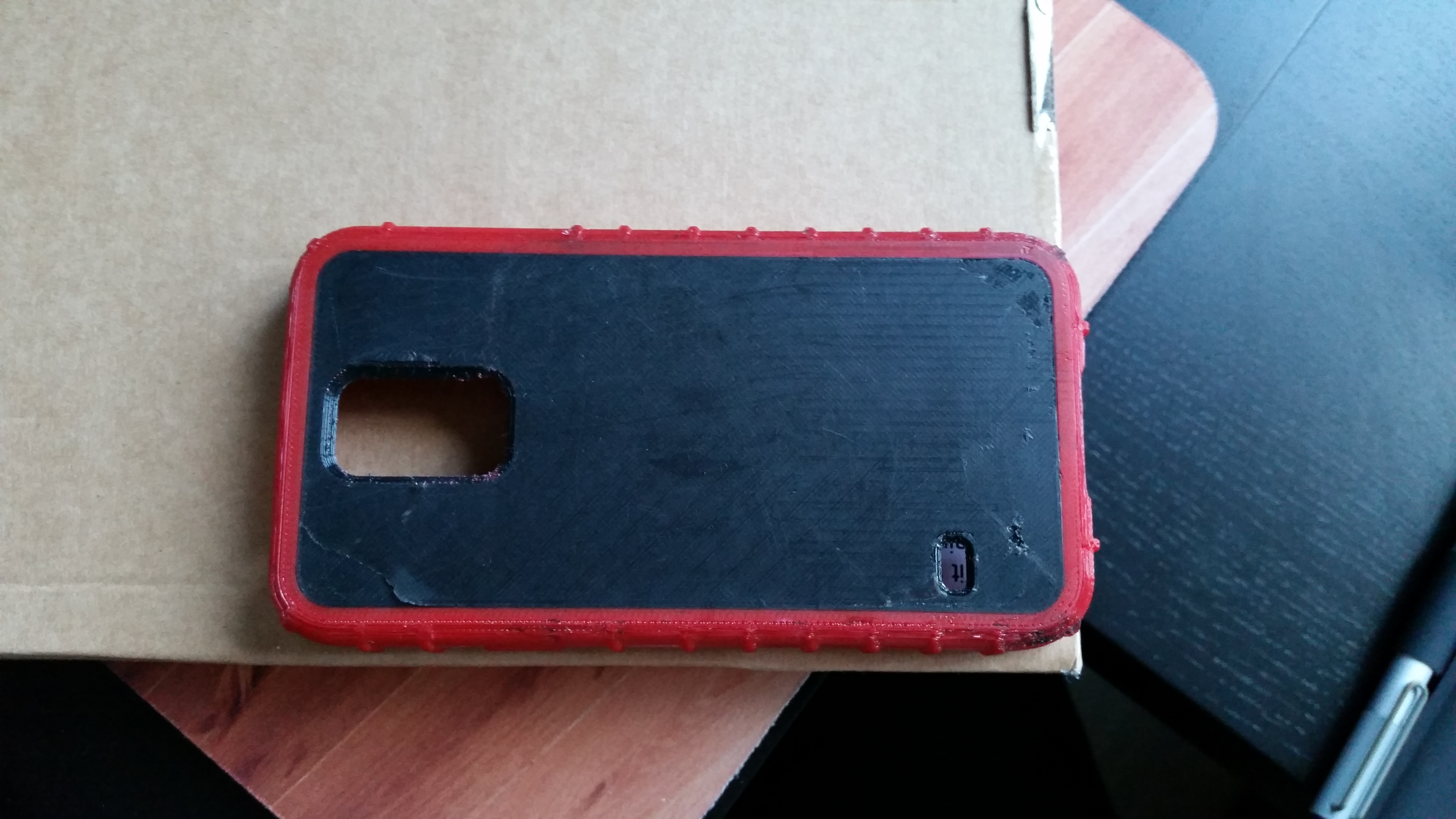 Galaxy S5 wireless charging back panel compatible case