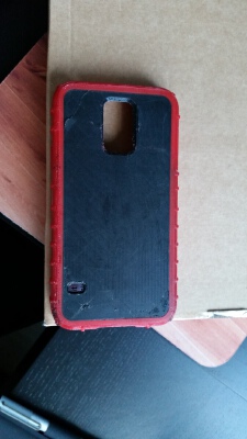 Galaxy S5 wireless charging back panel compatible case | 3d print model