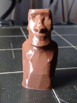 Hoa Hakananai'a (Easter Island Head). Hires with textures | 3d print model