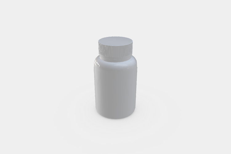 Medicine Bottle Mockup