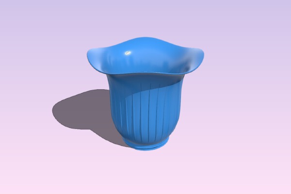 Simulation glass LampShade | 3d print model