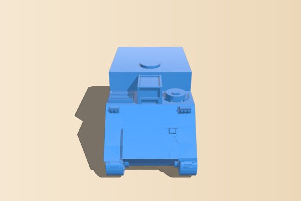 M577 US Command Vehicle | 3d print model
