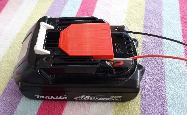 Minimalist Makita Battery Adapter | 3d print model