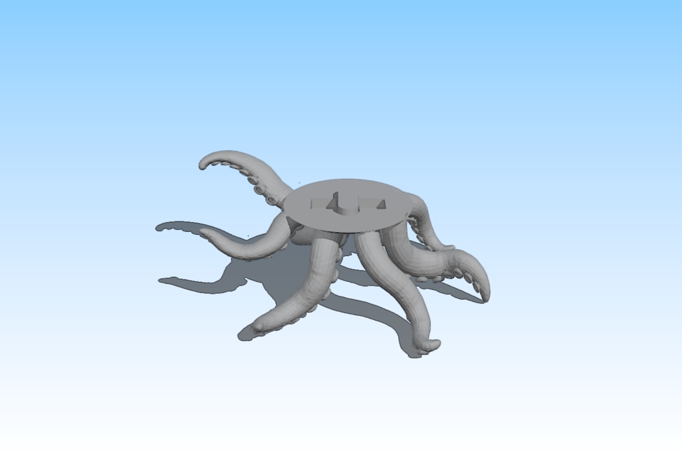 Alexa Spot Stand Ocotopus