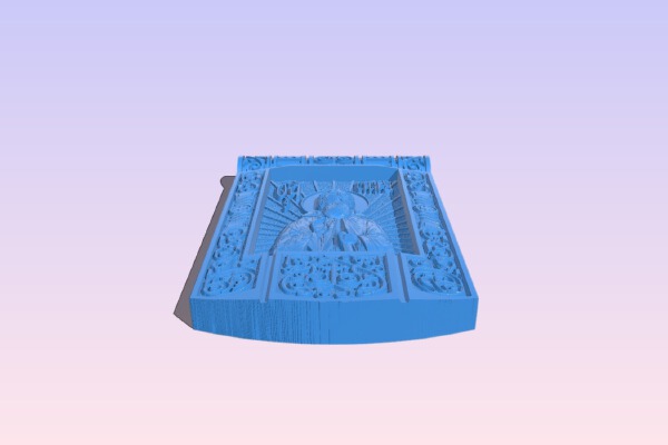 Icon Saint Sergius | 3d print model