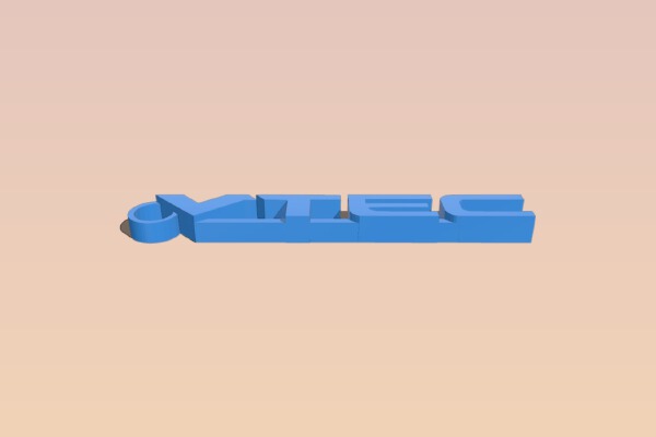 Honda VTEC Keychain | 3d print model