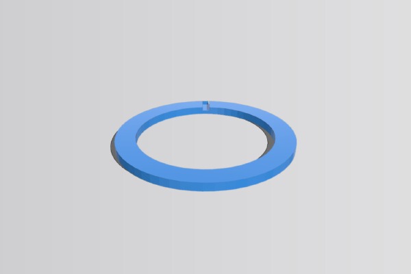 Detroit: Become human - LED Ring | 3d print model