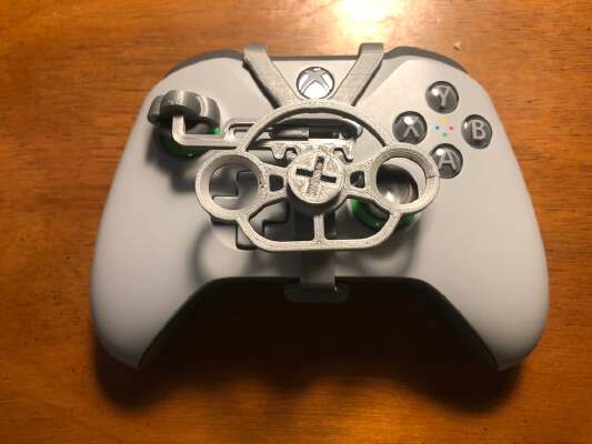 Bearing-less Xbox One Controller Mini Wheel 100% 3D Printed | 3d print model