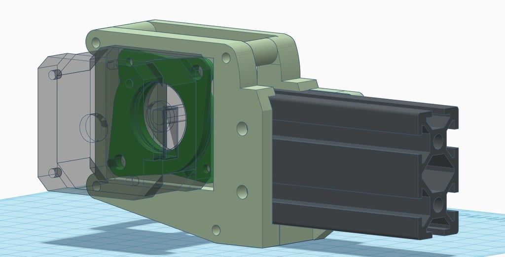 Ender-3 Y Axis Stepper Mount for Damper