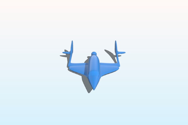 Virgin Galactic's SpaceShipOne | 3d print model