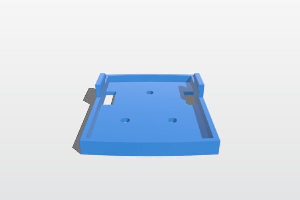 Ambient Weather - Temperature & Humidity Sensor Bracket | 3d print model