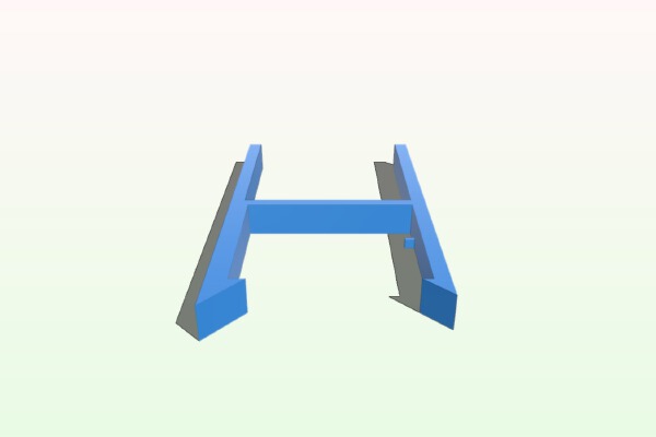 Bed Height Bracket - Glass with PEI or PRINTZ | 3d print model