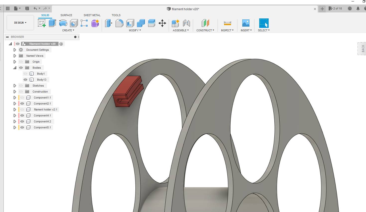 Filament Holder