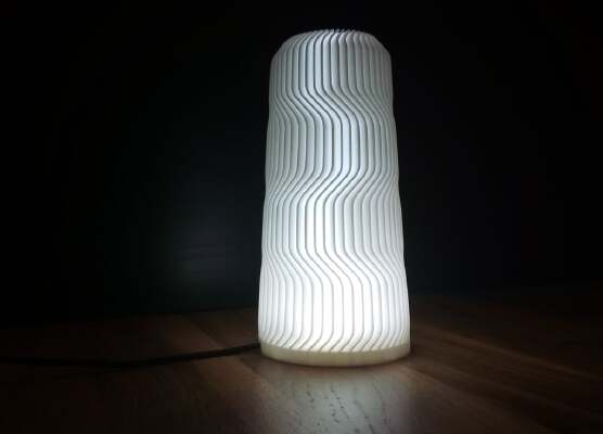 Wave lamp Yeah! | 3d print model