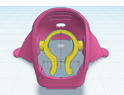 Blade Inductrix - Canopy with air gaps + LST-S2 adapter | 3d print model