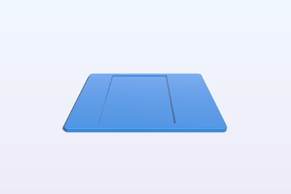 Stable base plate for http:__www.thingiverse.com_thing:70393 | 3d print model