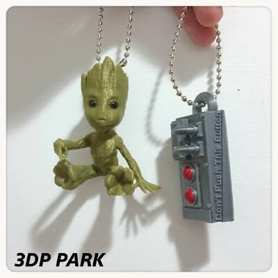 Baby Groot 5-2 (Don't Push This Button) | 3d print model