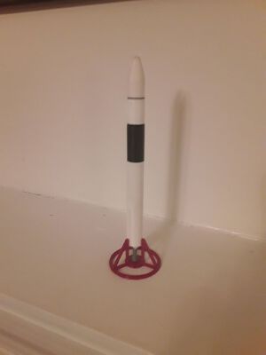 SpaceX Falcon 1 Rocket - 1:100 | 3d print model
