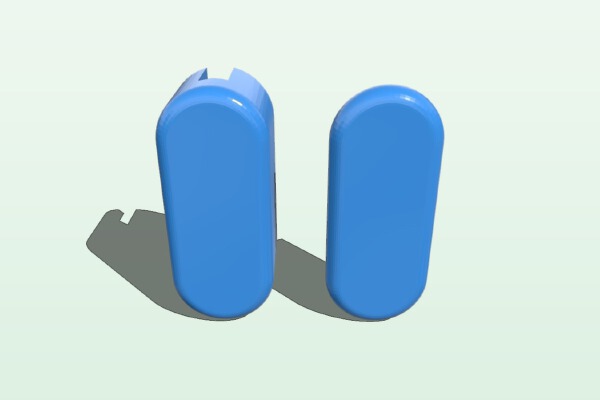Roller Chain Curtain Joint (union cadena Cortina Roller) | 3d print model