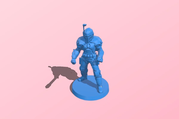 Mandalorian Character (Marauder_Melee Electrostaff) | 3d print model