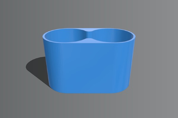 My Customized Battery Case cr123 (magnetic) | 3d print model