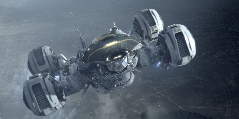 Prometheus ship, articulated version | 3d print model