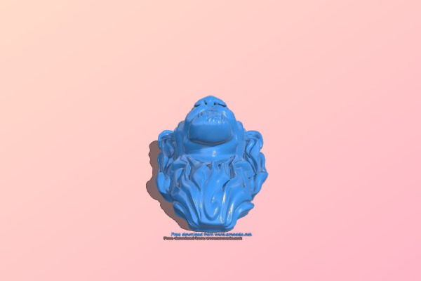 Lion head pattern | 3d print model