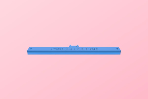 PCB GATOR VISE | 3d print model