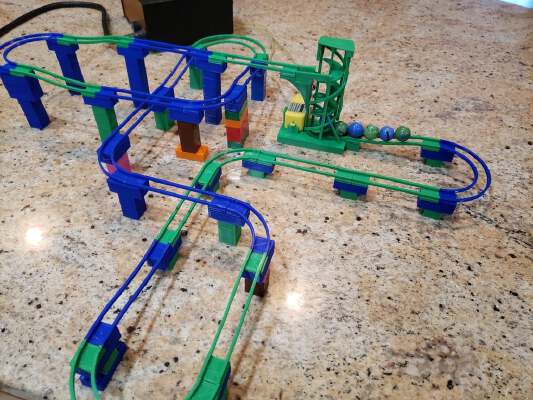 Marble Roller Coaster | 3d print model