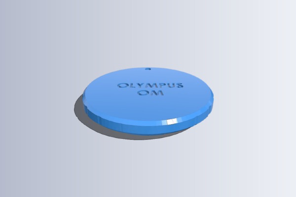 Olympus OM Mount Body Cap | 3d print model