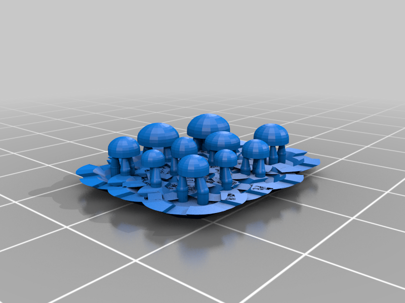 Micro Mushrooms for Resin [Presupported]