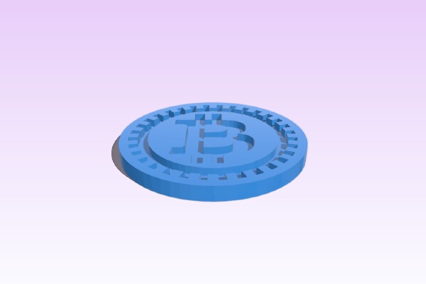Bitcoin | 3d print model
