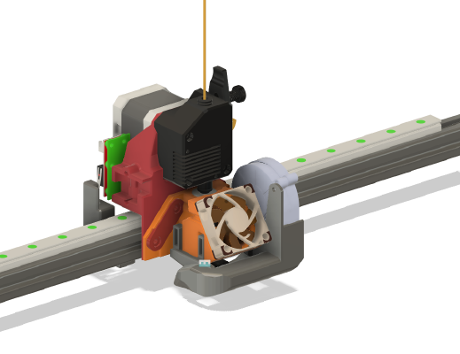 V6 HeroMe Direct Drive Mashup | 3d print model