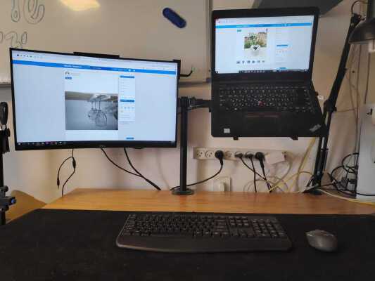 Strong Laptop Stand Mount Adapter For Desk Mount Stand and VESA Mounting Plate | 3d print model